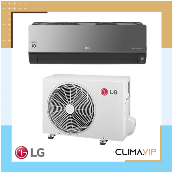 Инверторен климатик LG AC24BH Artcool Mirror Wi-Fi, UV Nano, 24 000 BTU, Клас A++